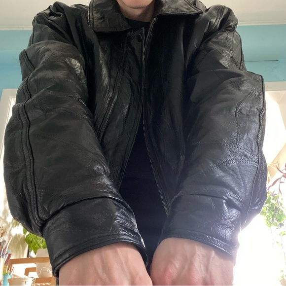 Y2K Cellini Leather Jacket - Picture 2 of 7